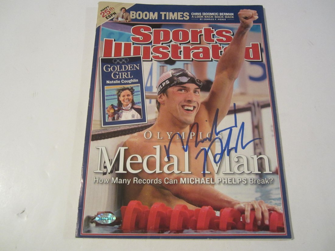 Michael Phelps auto magazine (1 of 2)
