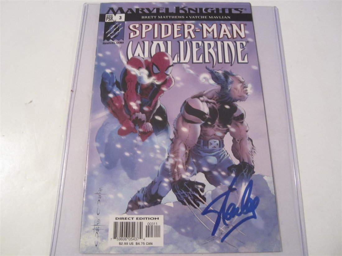 Stan Lee auto comic book (1 of 3)