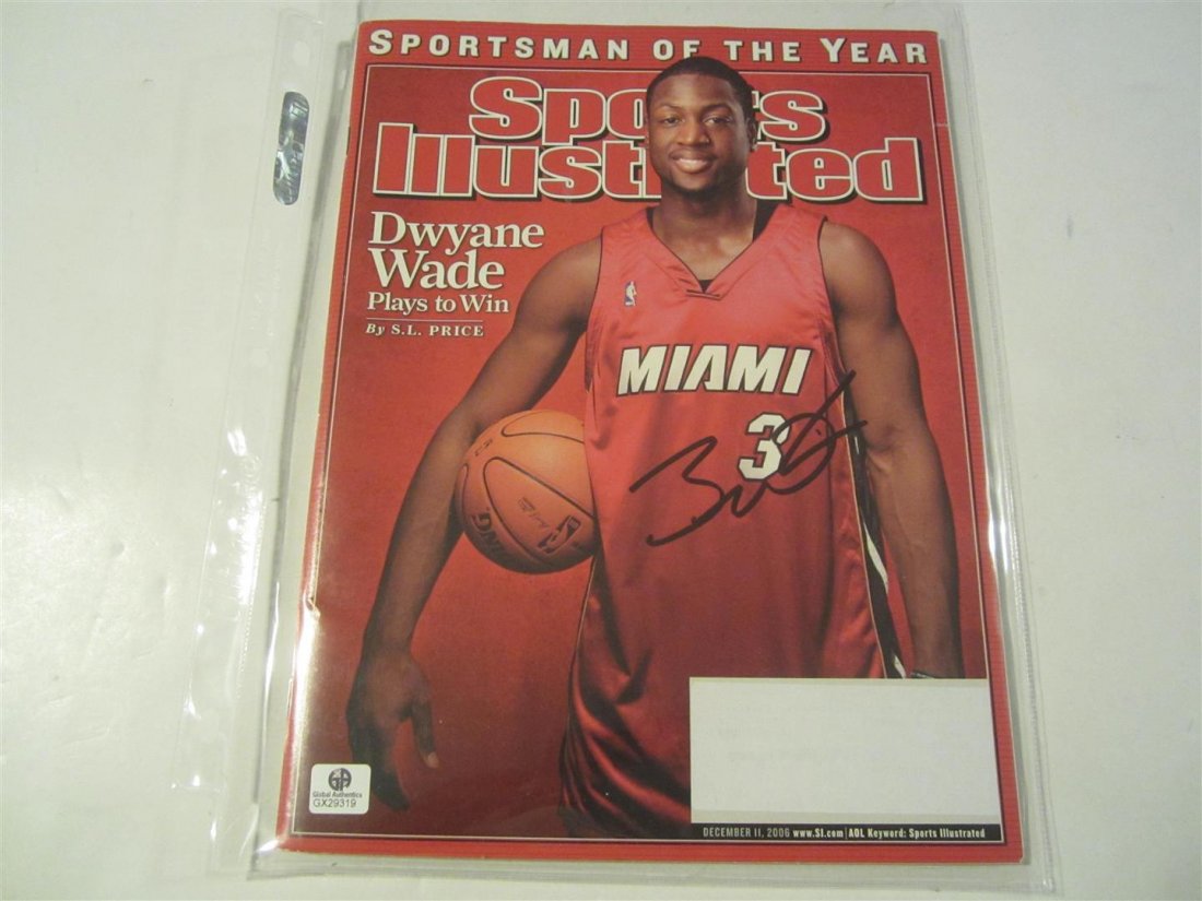 Dwayne Wade auto magazine (1 of 2)