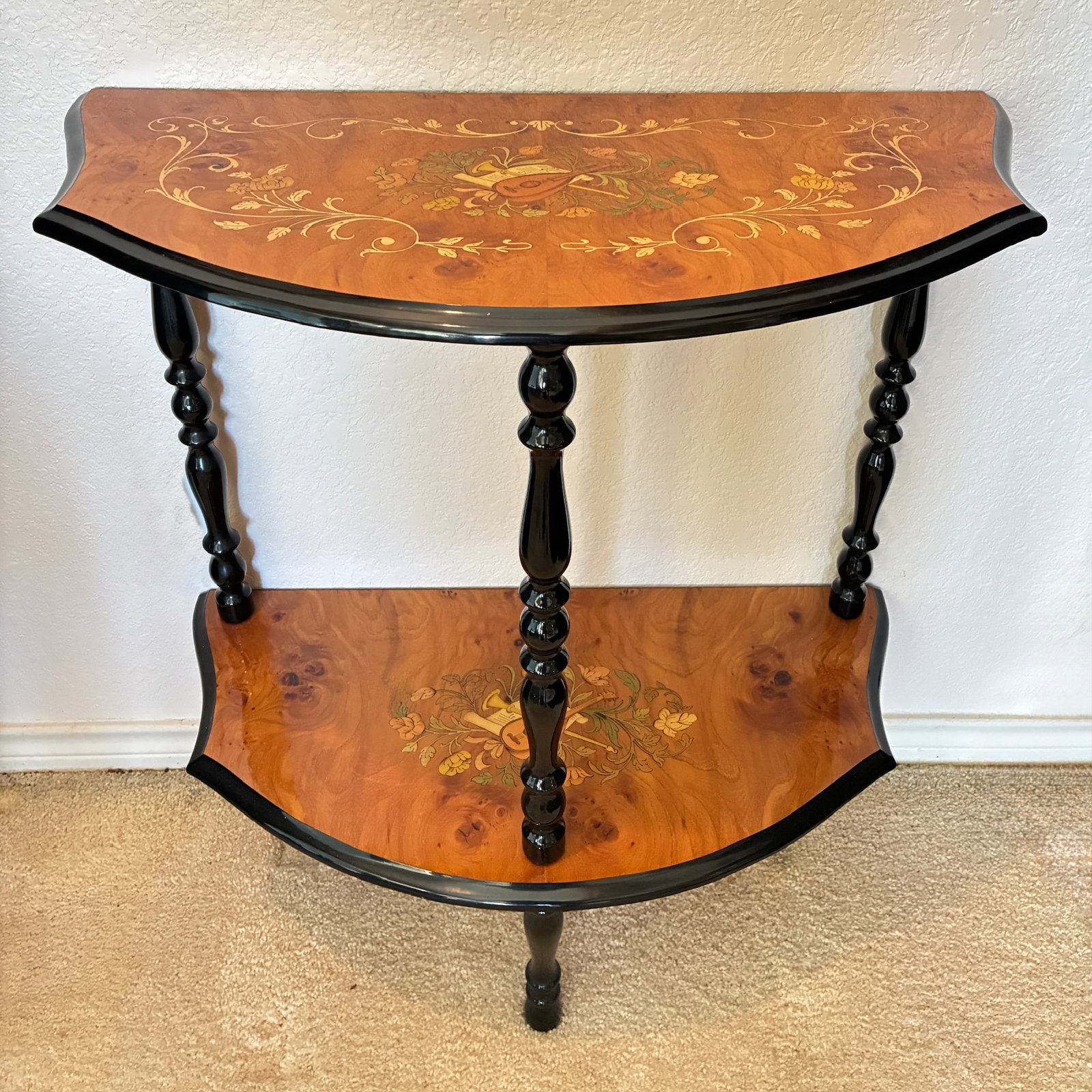 3-Legged Italian Console Table (1 of 4)
