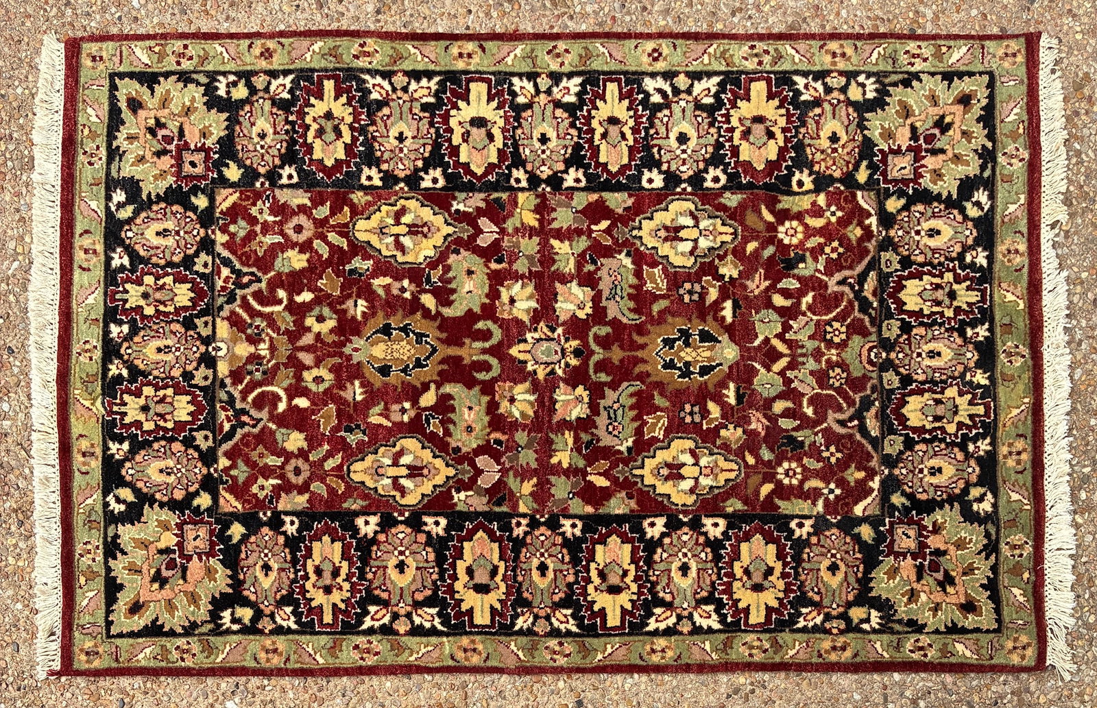 Hand-knotted Wool Rug (1 of 5)