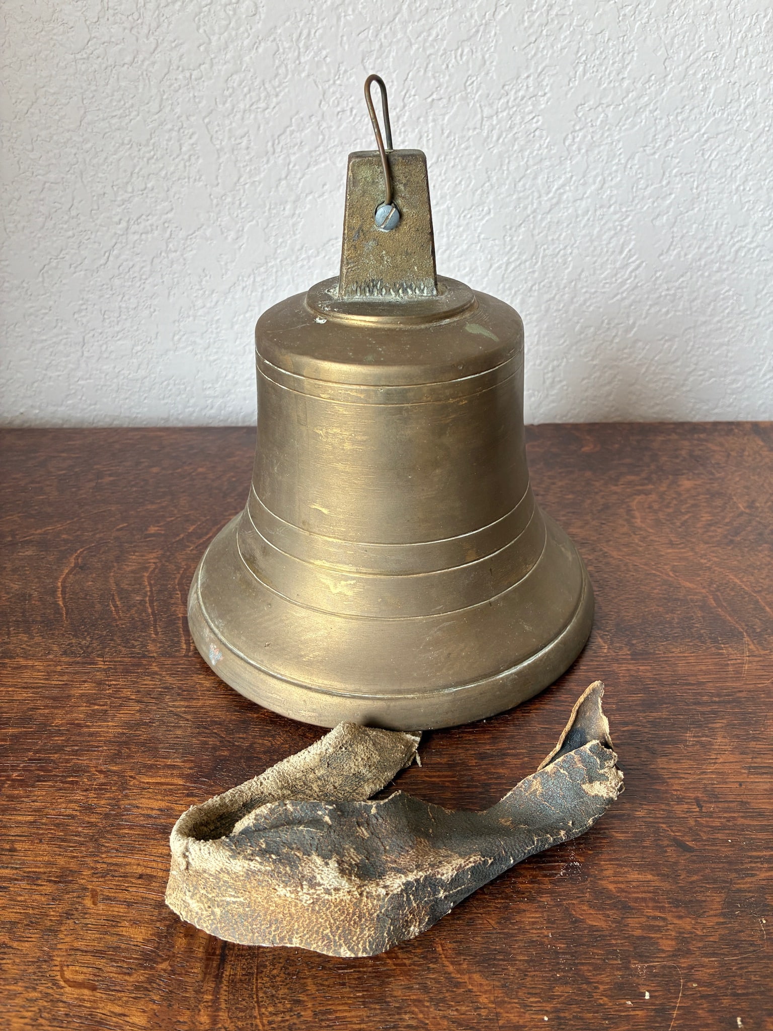 Heavy Metal Ship Bell: 7" wide, 7" tall