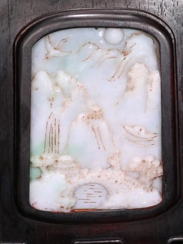 ZITAN MOUNTAIN LANDSCAPE TABLE SCREEN - 7
