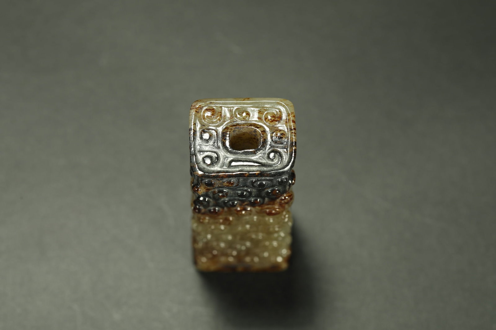 HETIAN JADE CYLINDRICAL ORNAMENT - 6