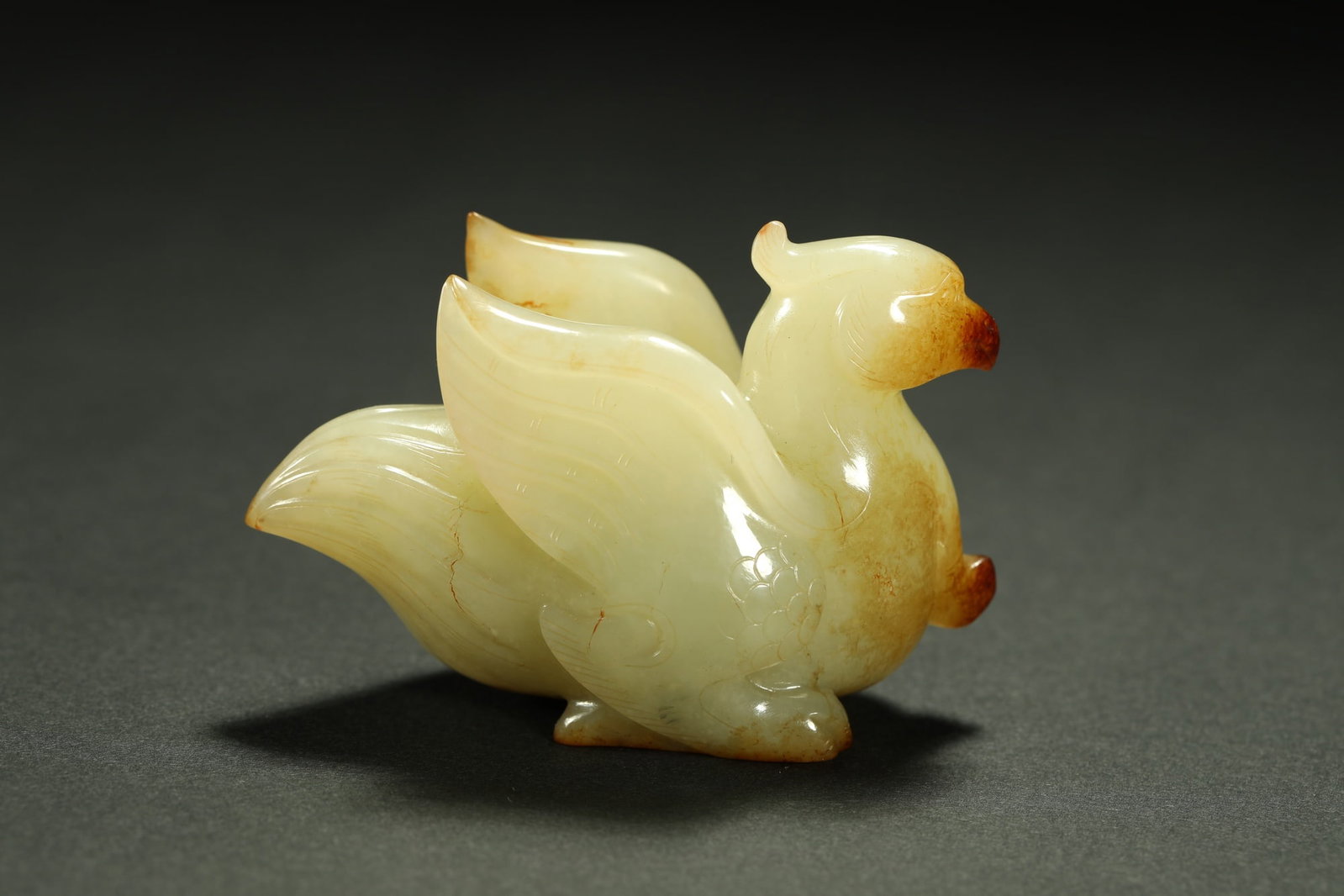 HETIAN JADE BIRD - 2