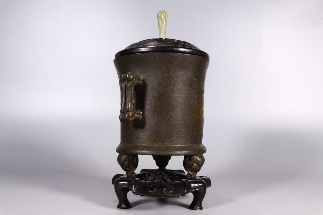 BRONZE INCENSE CENSER - 2