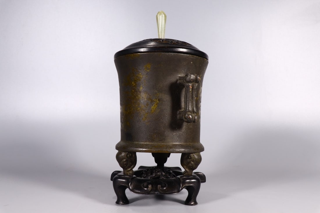 BRONZE INCENSE CENSER - 3