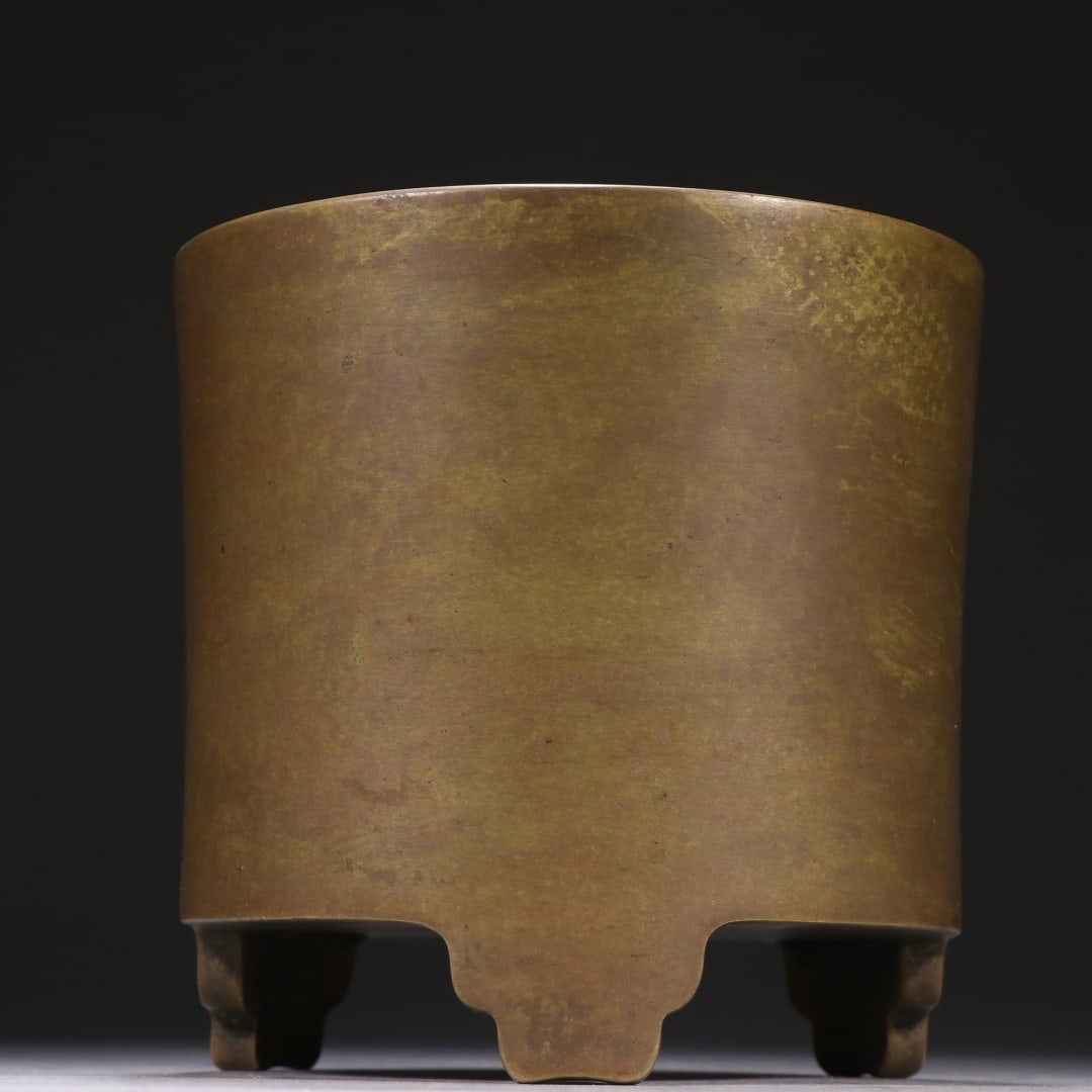 BRONZE TRIPOD CENSER - 5
