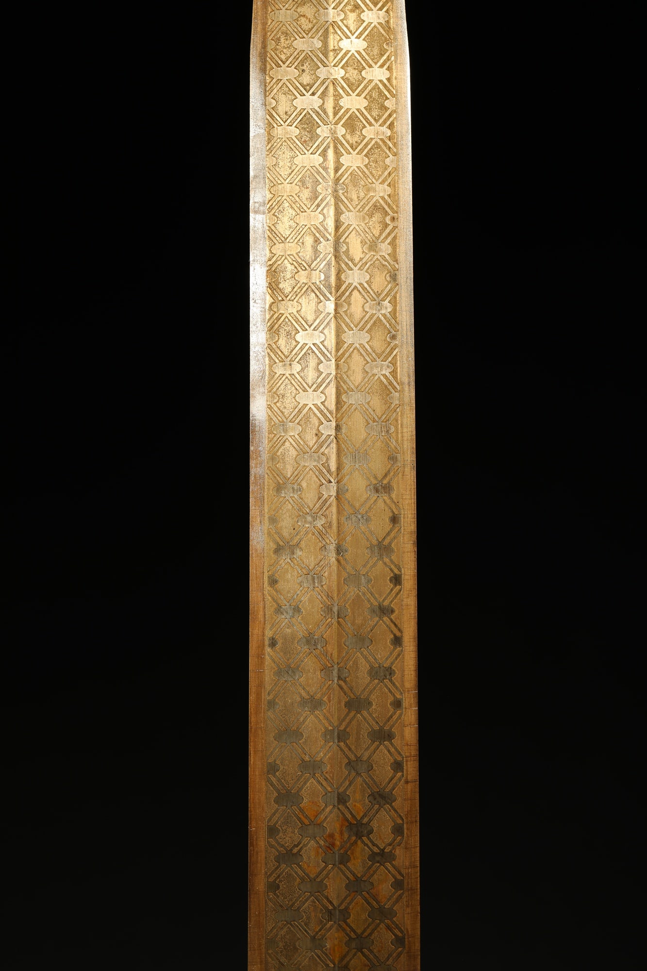 BRONZE GILT-SILVER SWORD - 7