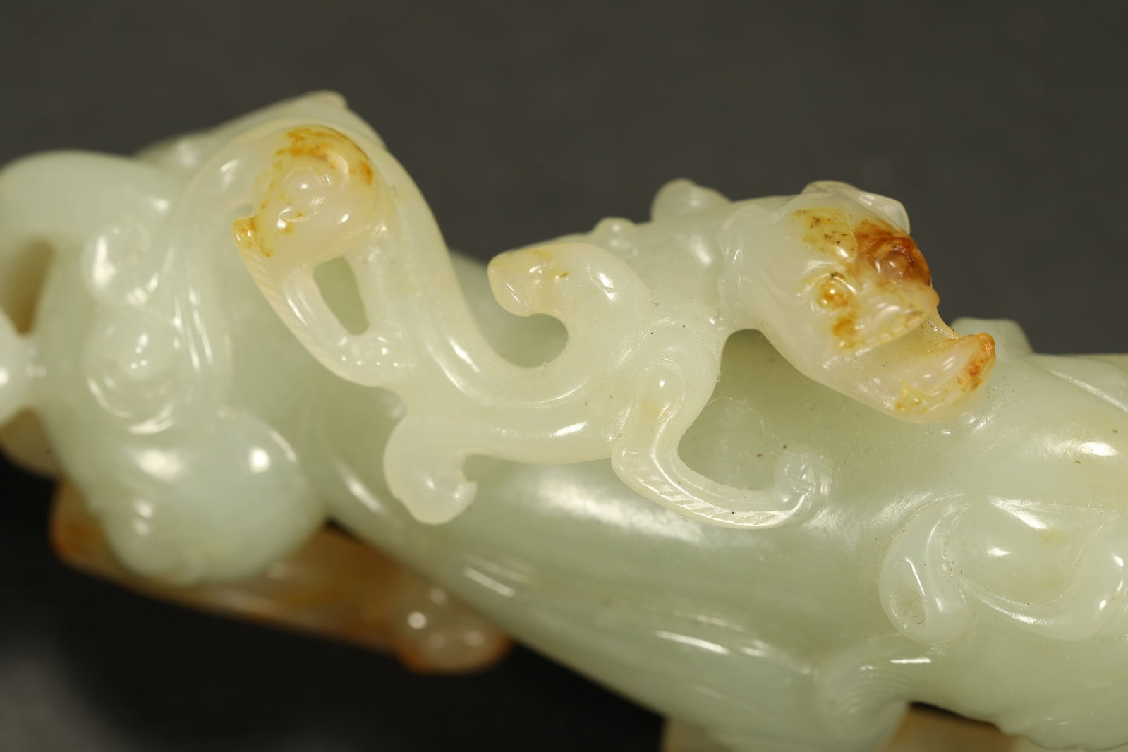 HETIAN JADE MYTHICAL BEAST - 5