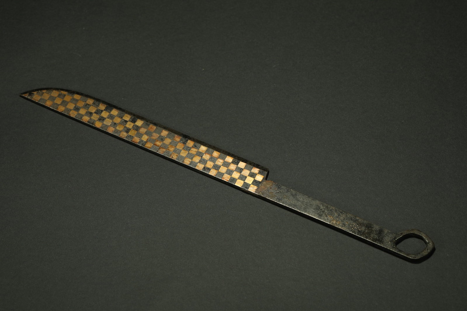 BRONZE GILT-SILVER KNIFE - 5
