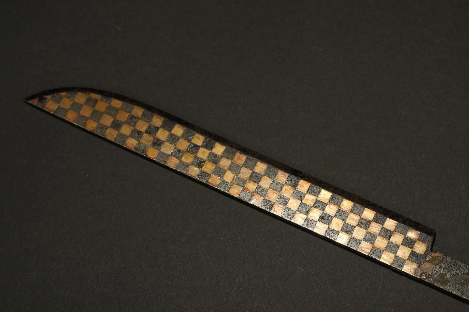 BRONZE GILT-SILVER KNIFE - 6