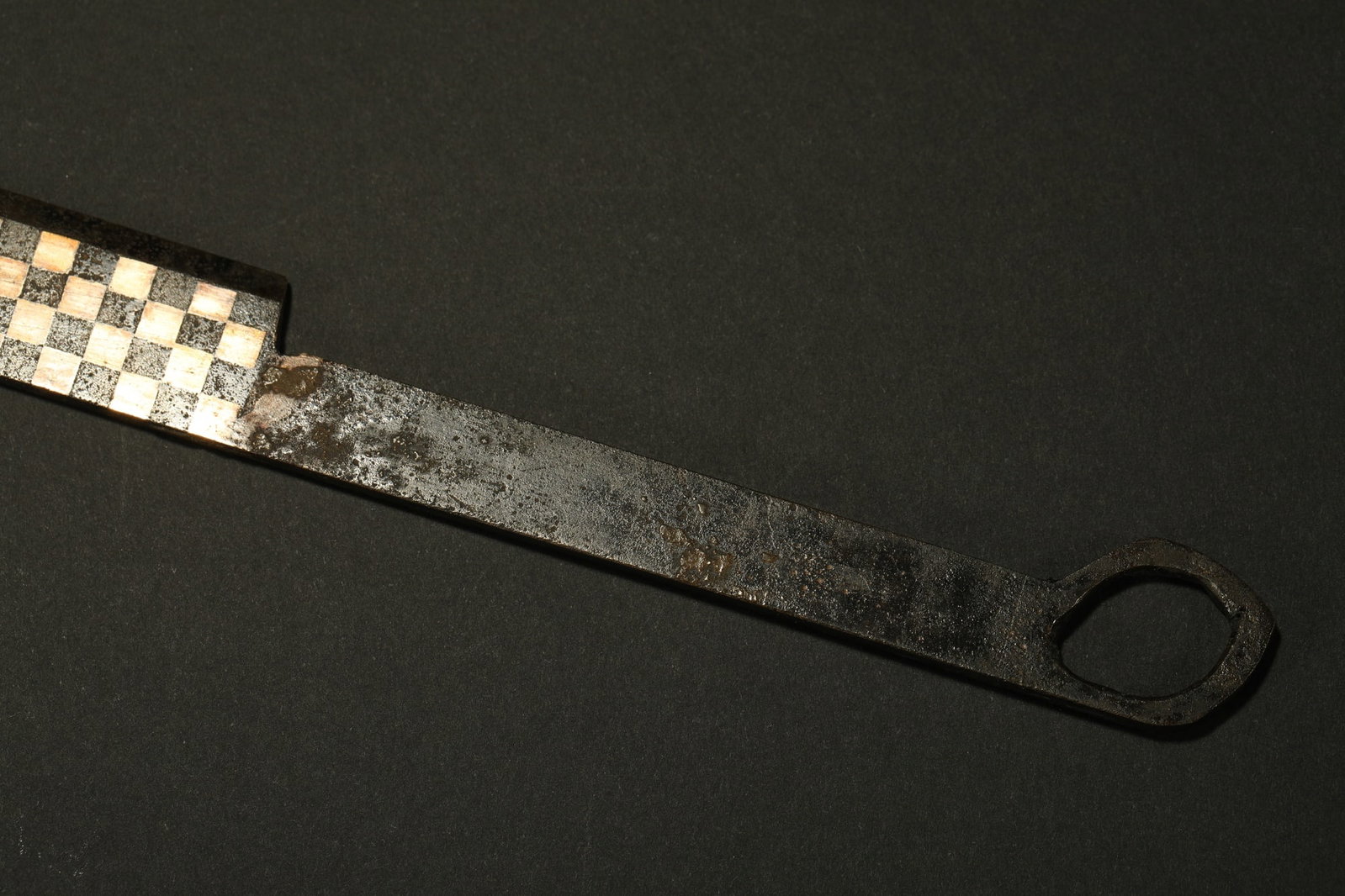 BRONZE GILT-SILVER KNIFE - 7