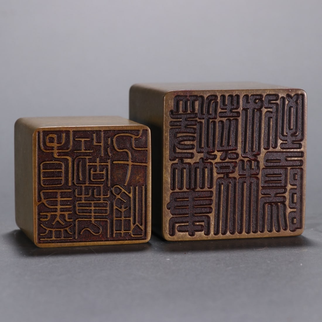 BRONZE NESTED SEAL SET - 4