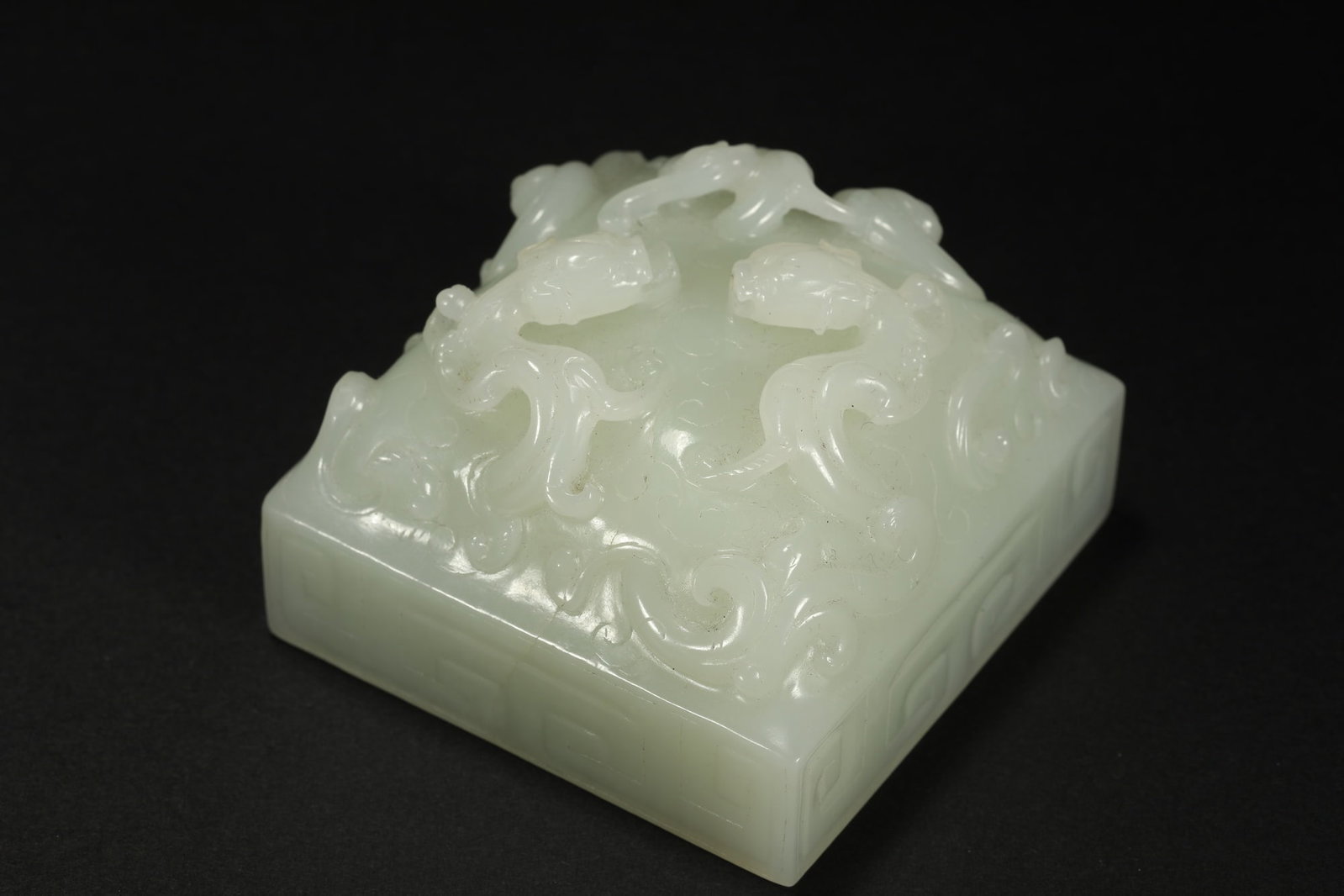 HETIAN JADE SEAL - 7