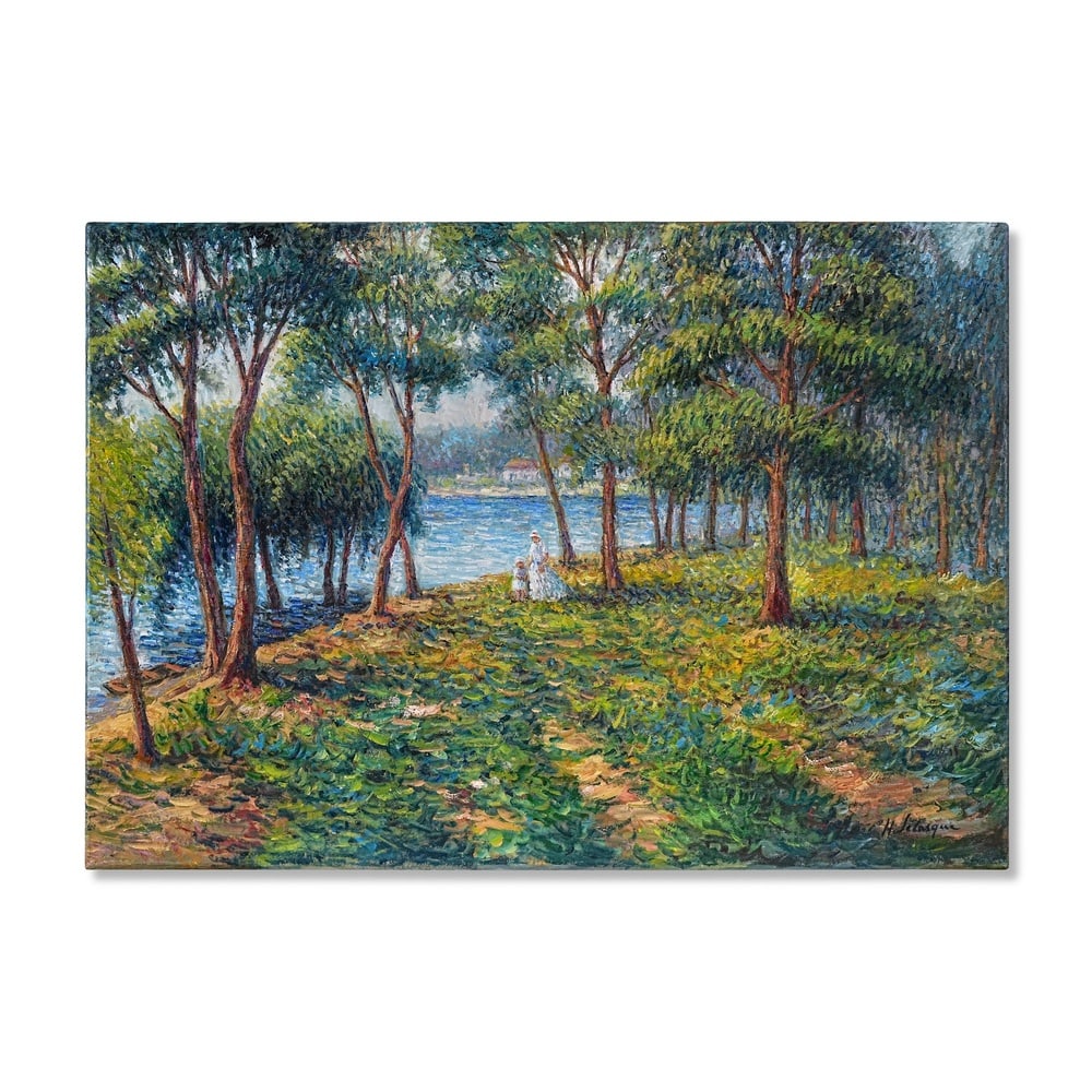 HENRI BAPTISTE LEBASQUE (1865-1937), OIL ON CANVAS: Signed (lower right) Image Dimensions: 20 3/4 x 29 3/4 in (52.5 x 75.6 cm) Henri Lebasque remains one of the most lyrical and refined figures associated with Post-Impressionism and the intimist tradit
