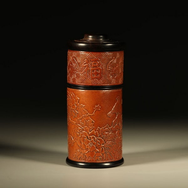 20th centuryCalabash tea jar (1 of 6)
