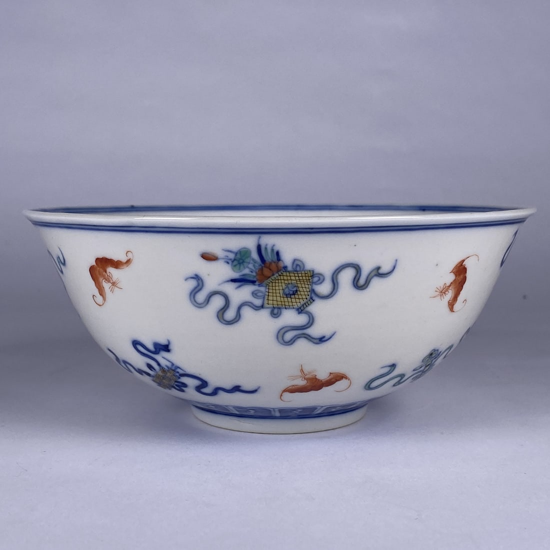 Qing Dynasty Enamel Bowl (1 of 5)