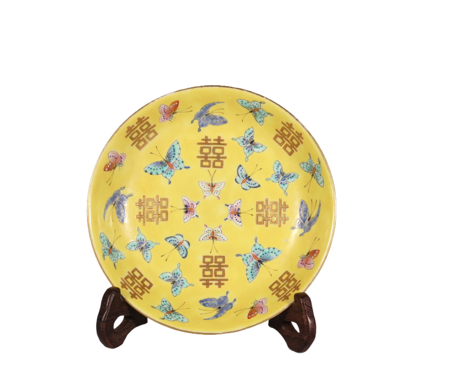 Republic of China Guangcai flower and bird drinking cup (1 of 4)