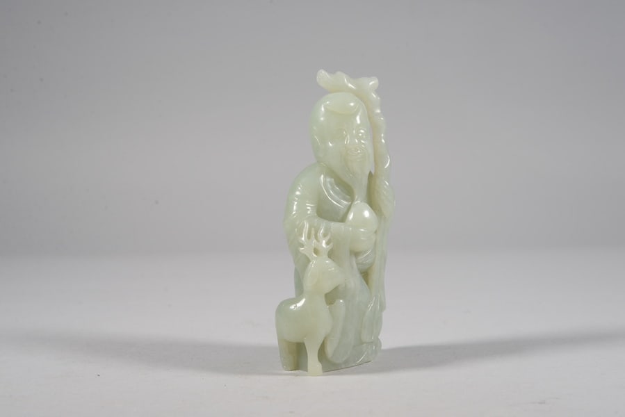 White Jade Birthday Celebration Figure - 2