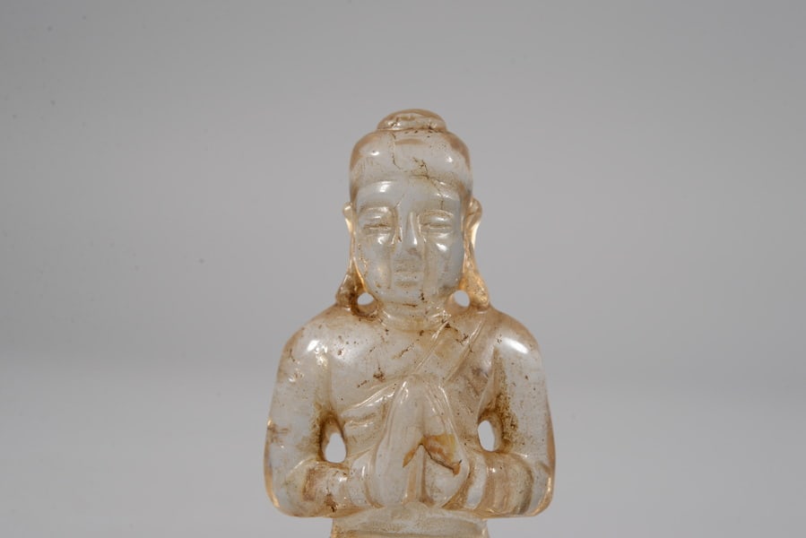 Crystal Buddha figurine - 2
