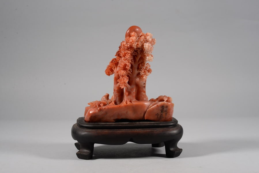 Shoushan stone figure ornaments - 5