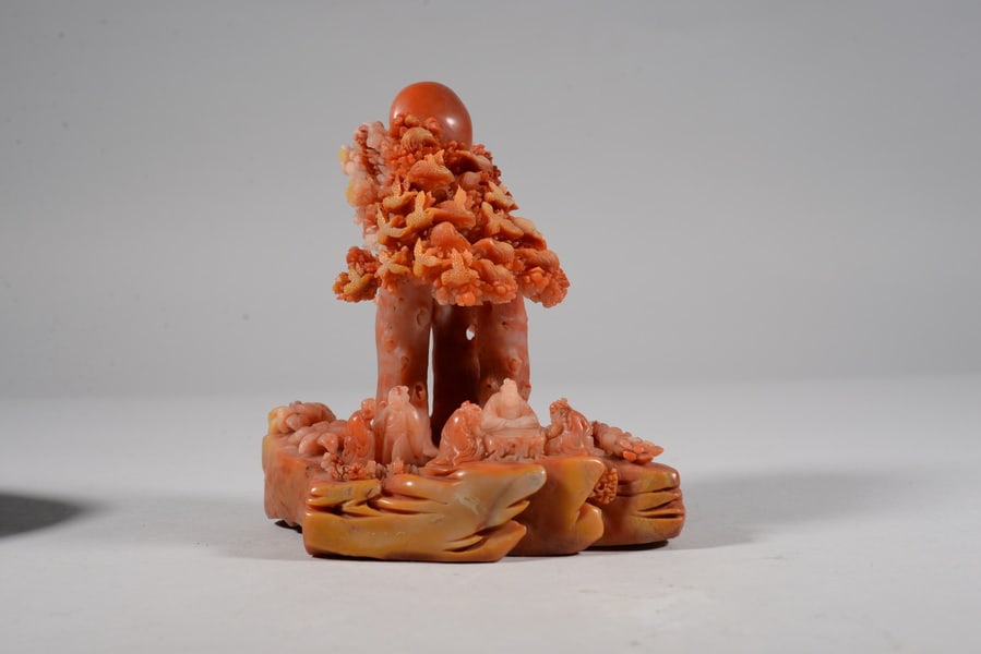 Shoushan stone figure ornaments - 6