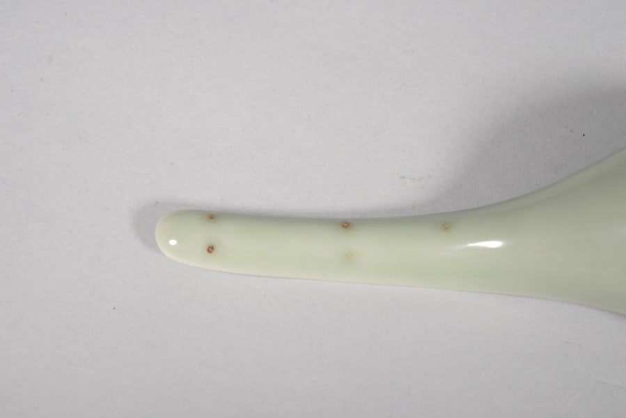 Blue-glazed spoon - 4