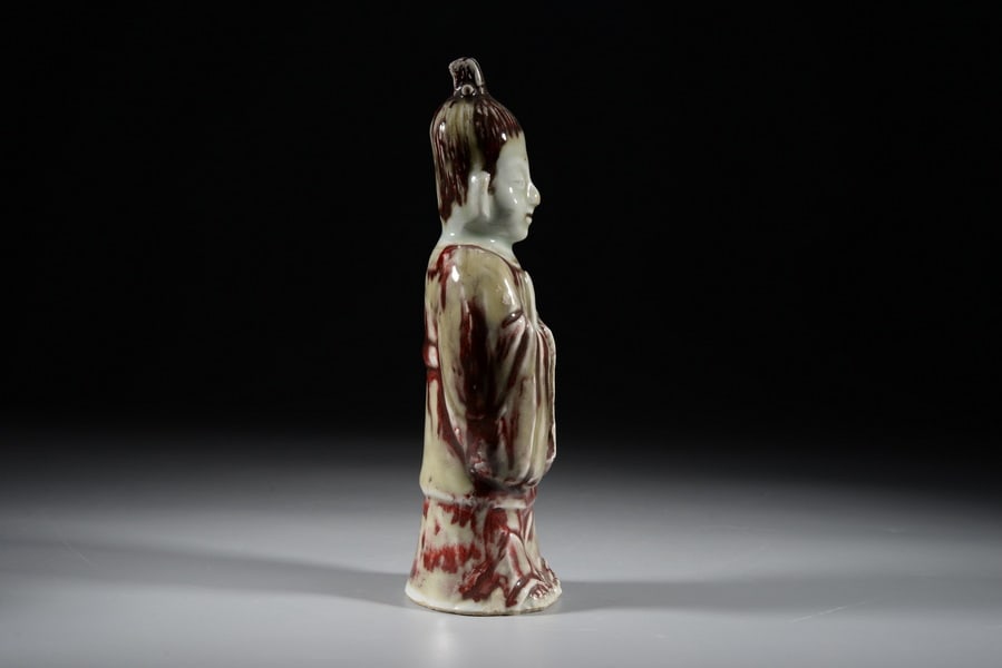 Glazed red-figure porcelain figure - 3