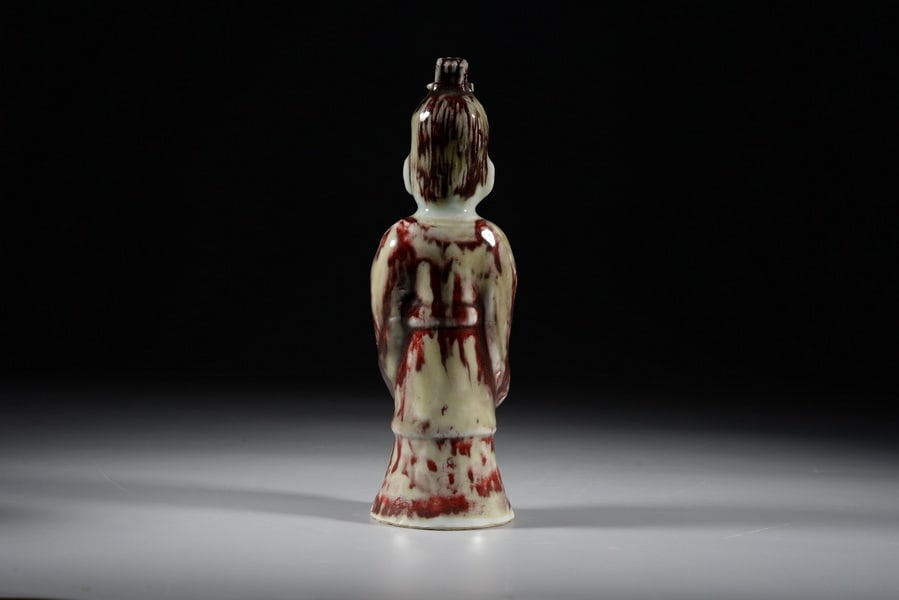Glazed red-figure porcelain figure - 4