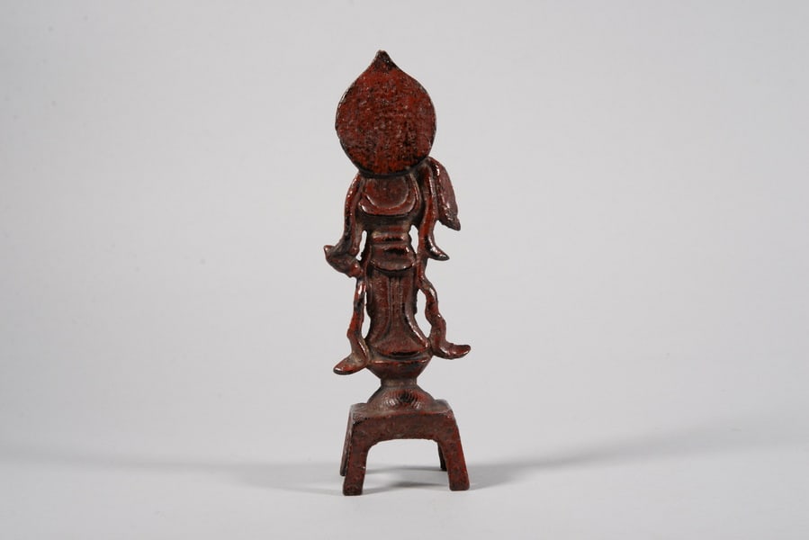 Iron-shaped Guanyin figurine - 5