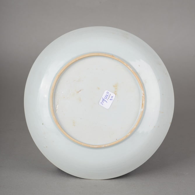 Pastel-colored flower plate - 5
