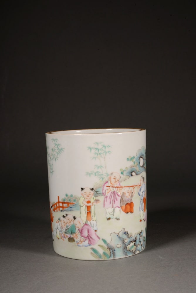 Pastel Baby Play Picture Pen Holder - 4
