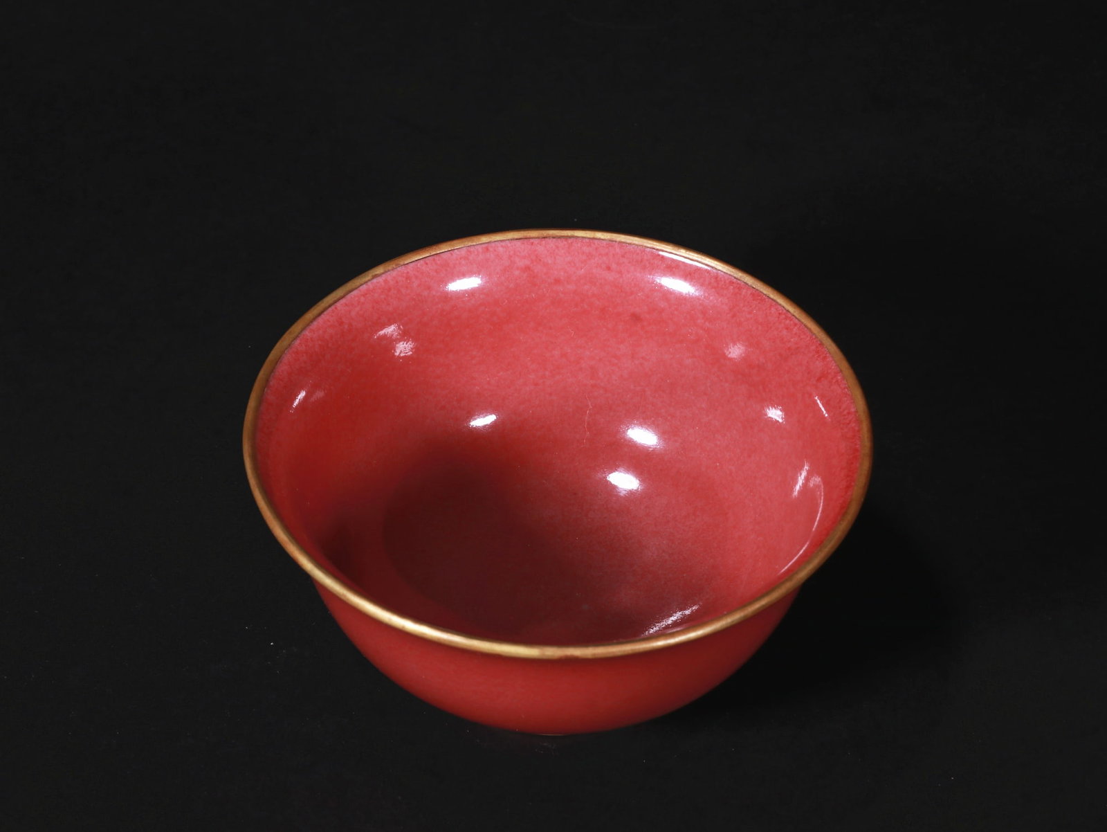 Red-glazed bowl - 2