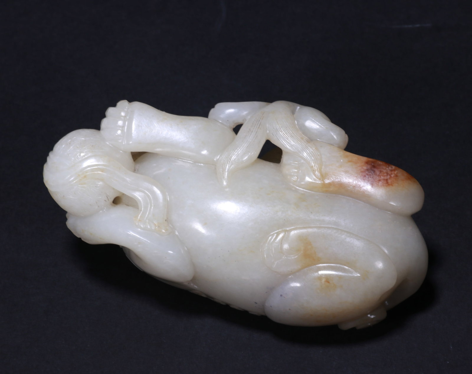 White jade lion figurine - 8