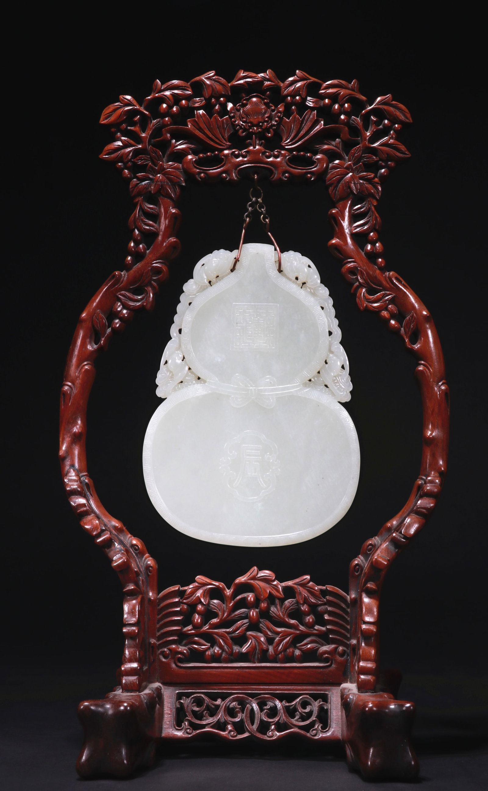 White Jade Huulu Hanging Screen - 3