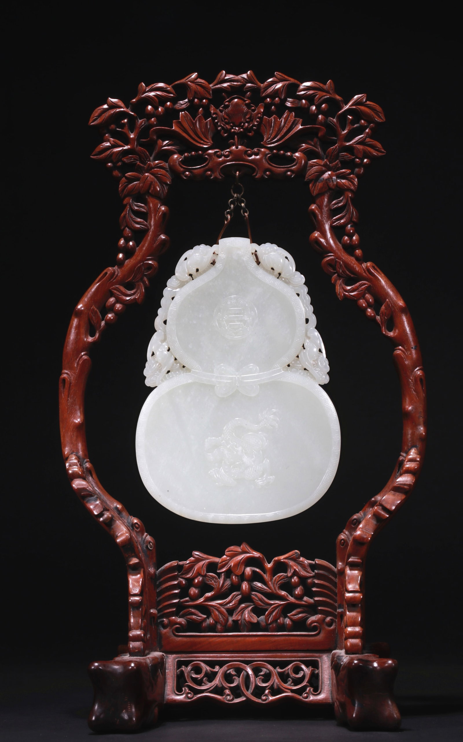 White Jade Huulu Hanging Screen - 4