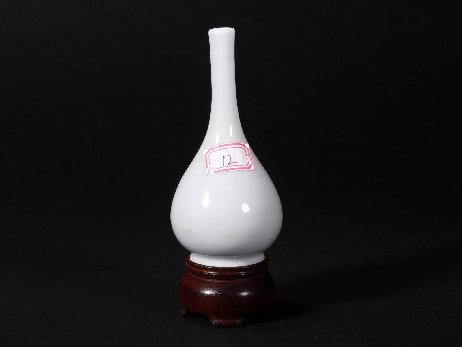 Blue and White Figure Vase - 5