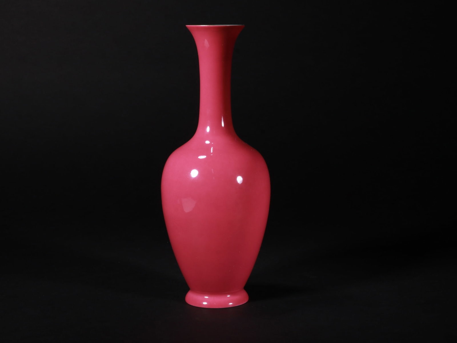 Red-glazed bottle - 2