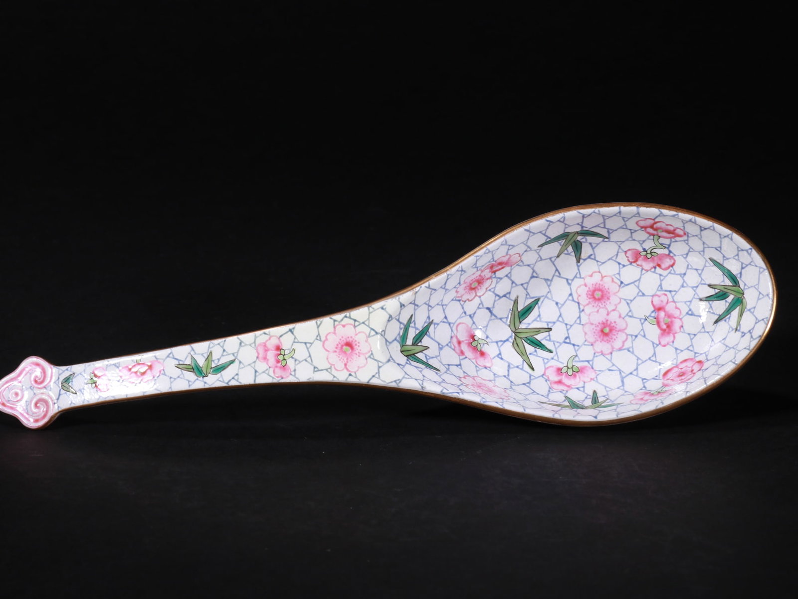 Painted-color soup spoon - 2