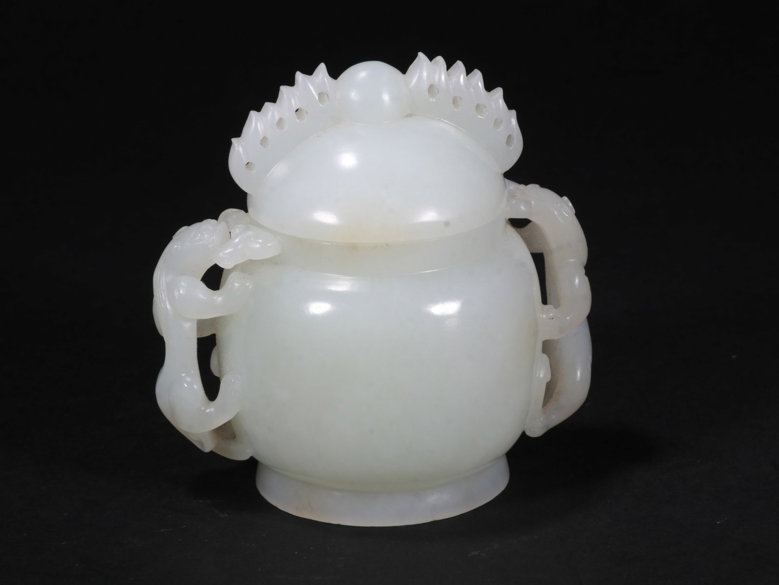 White Jade Incense Burner - 4