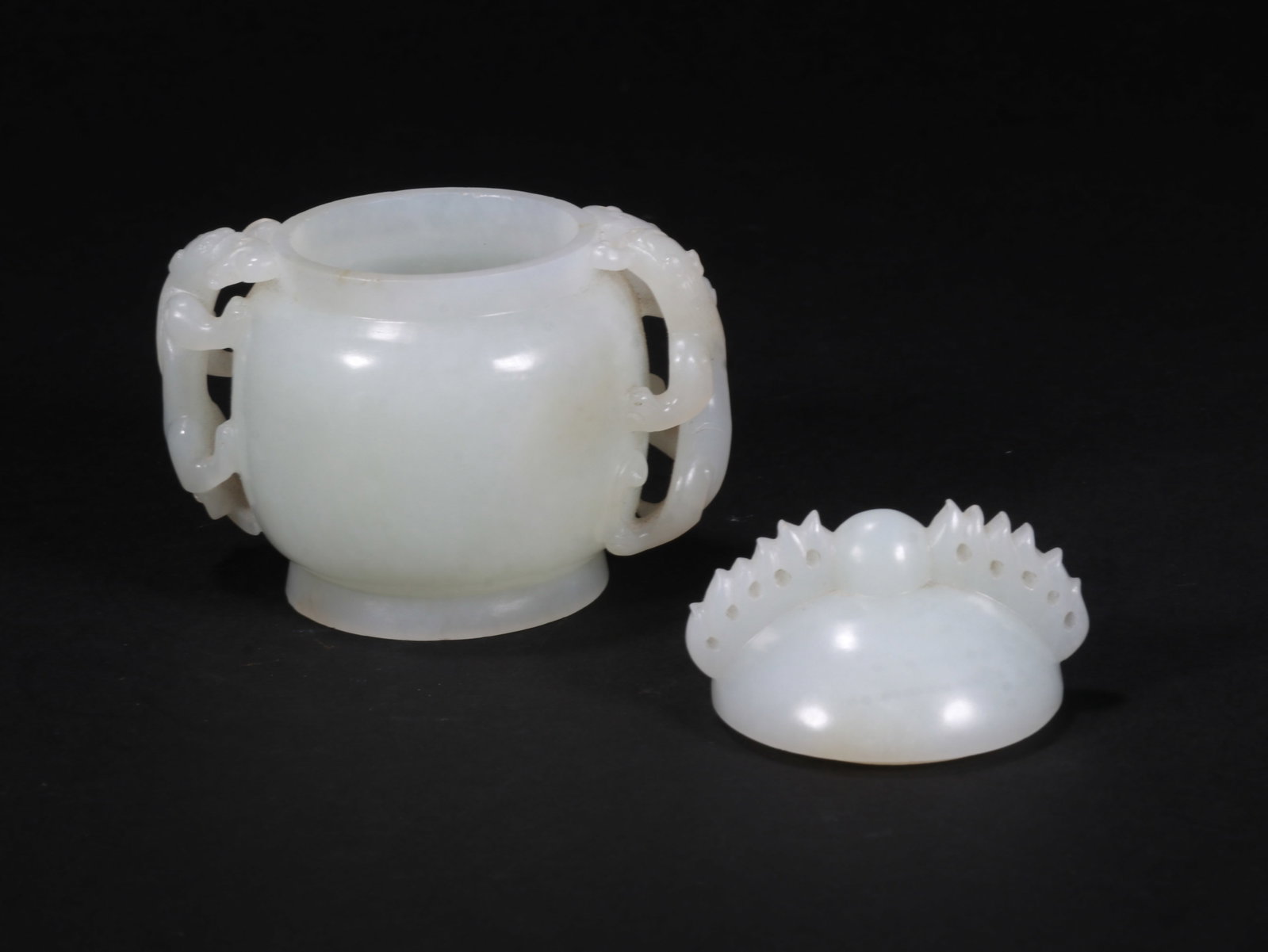 White Jade Incense Burner - 6