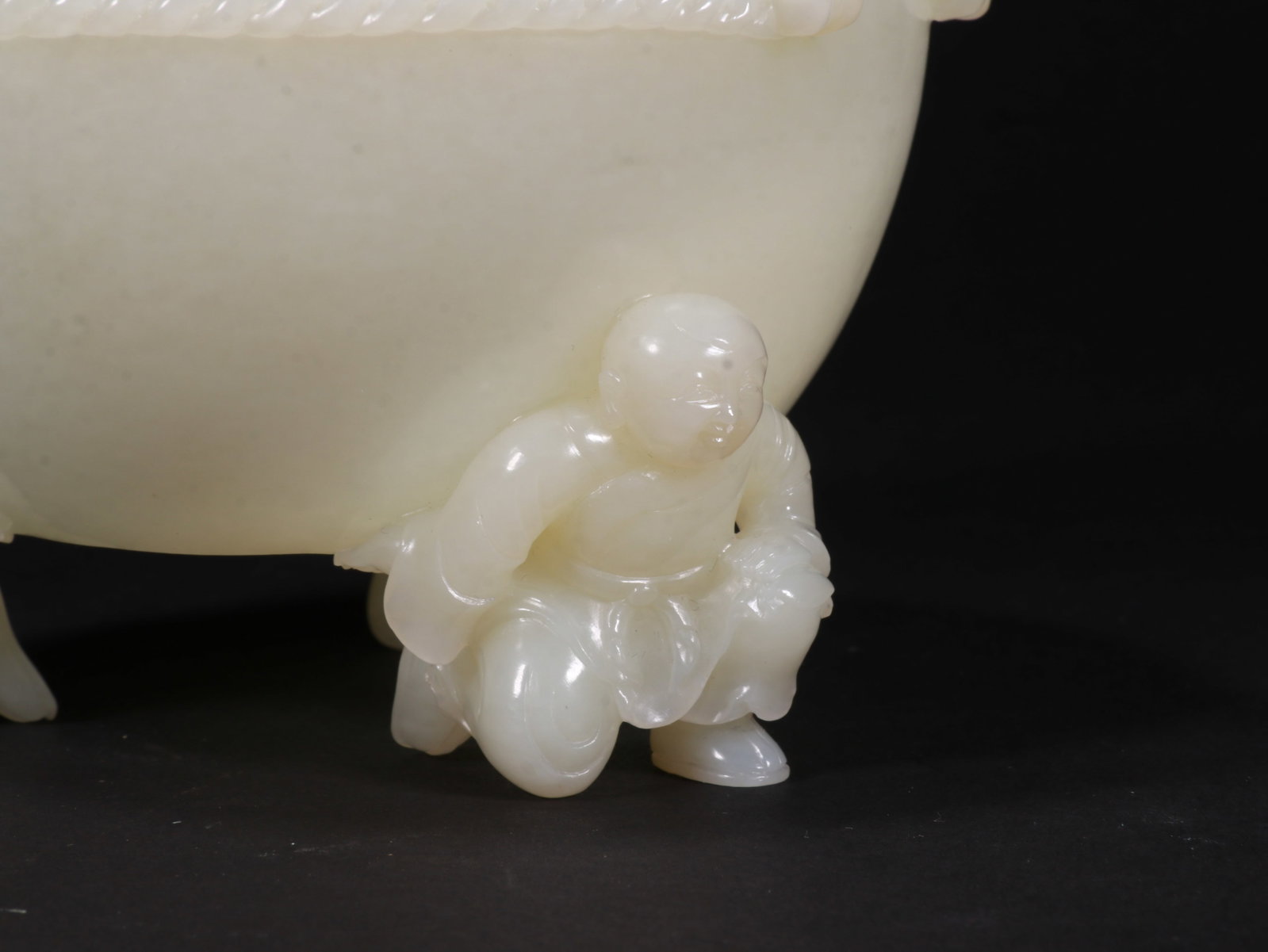 White Jade Incense Burner - 4