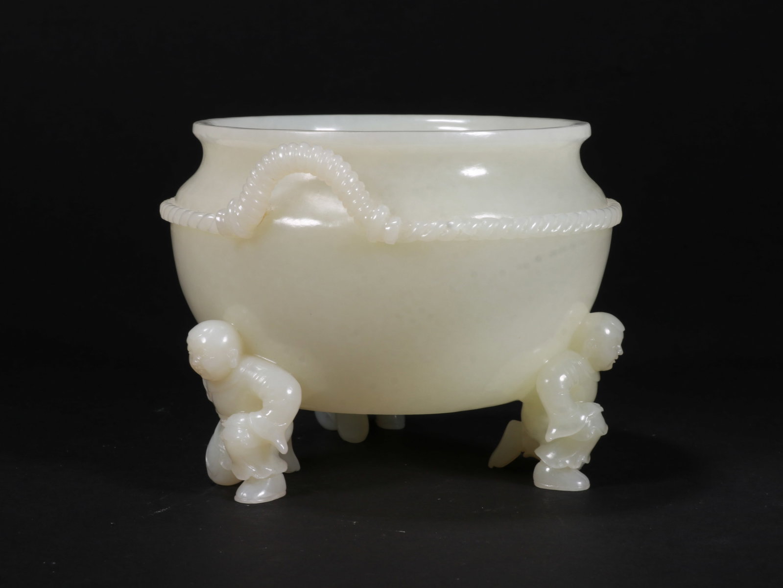 White Jade Incense Burner - 8