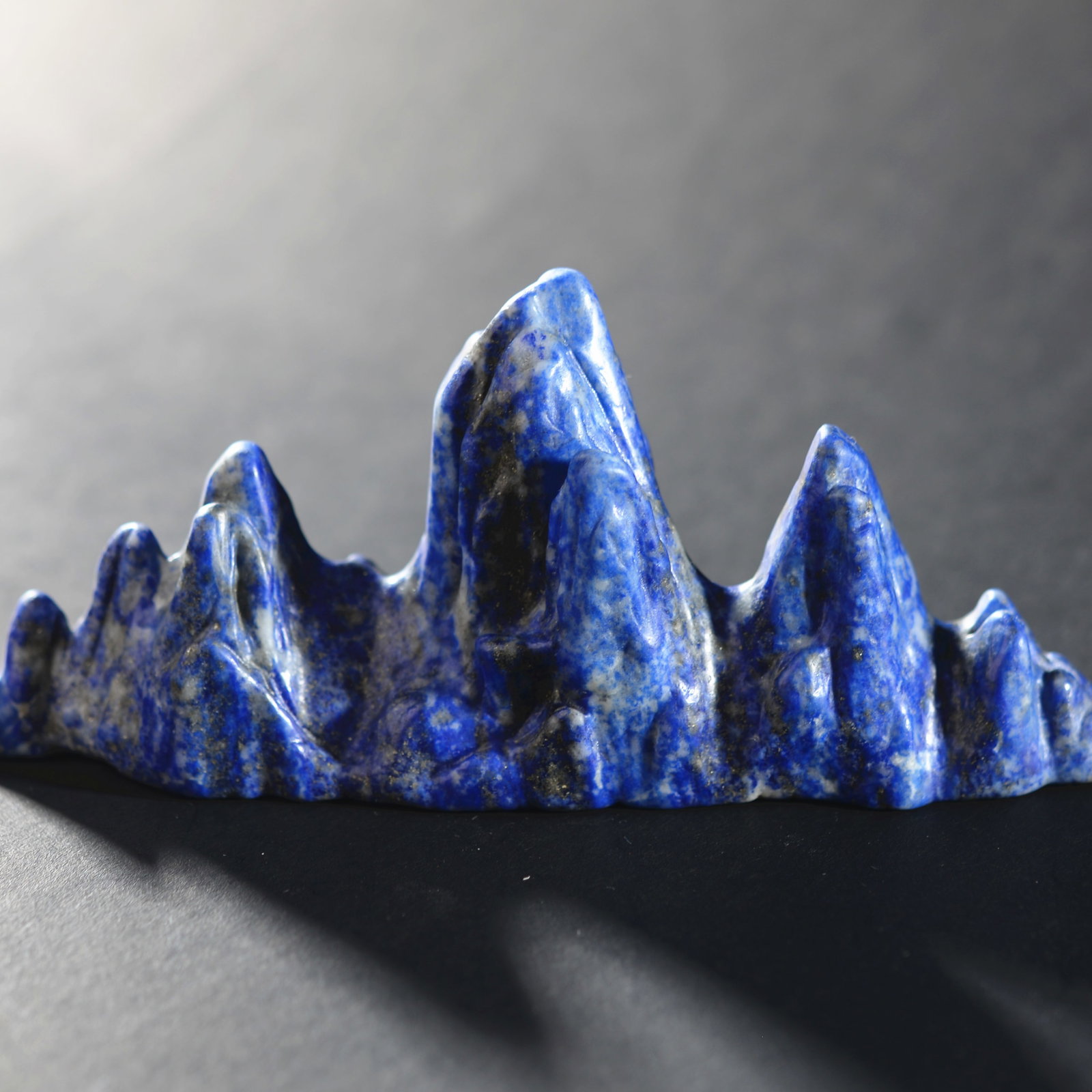 Lapis lazuli pen holder - 2