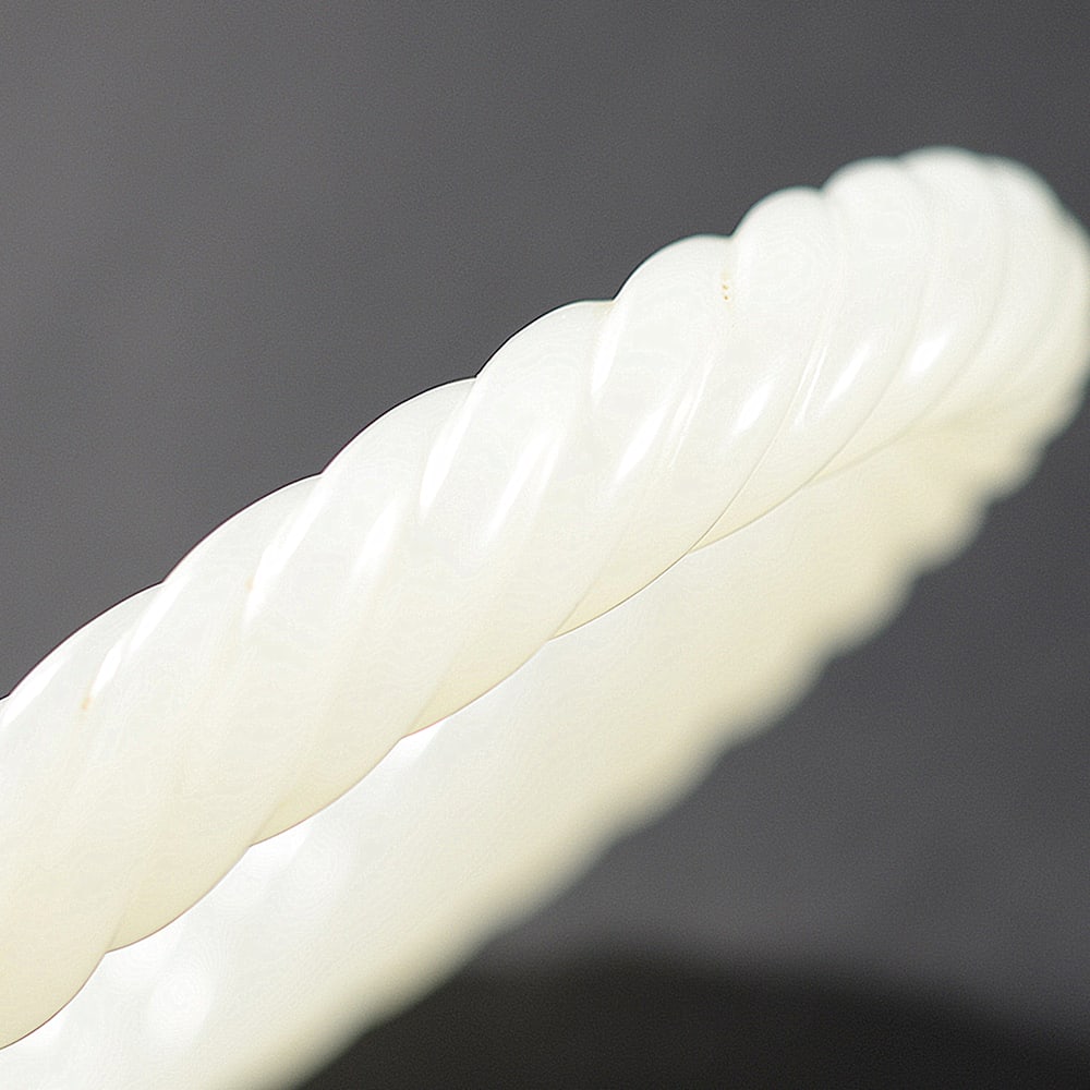 White jade bracelet - 4