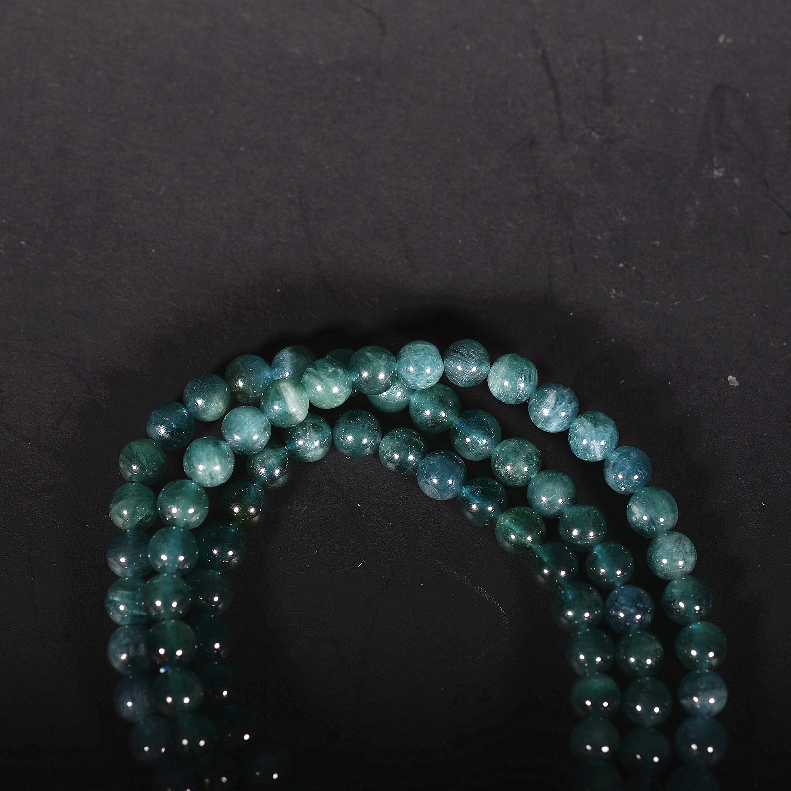 Blue tourmaline bracelet - 3