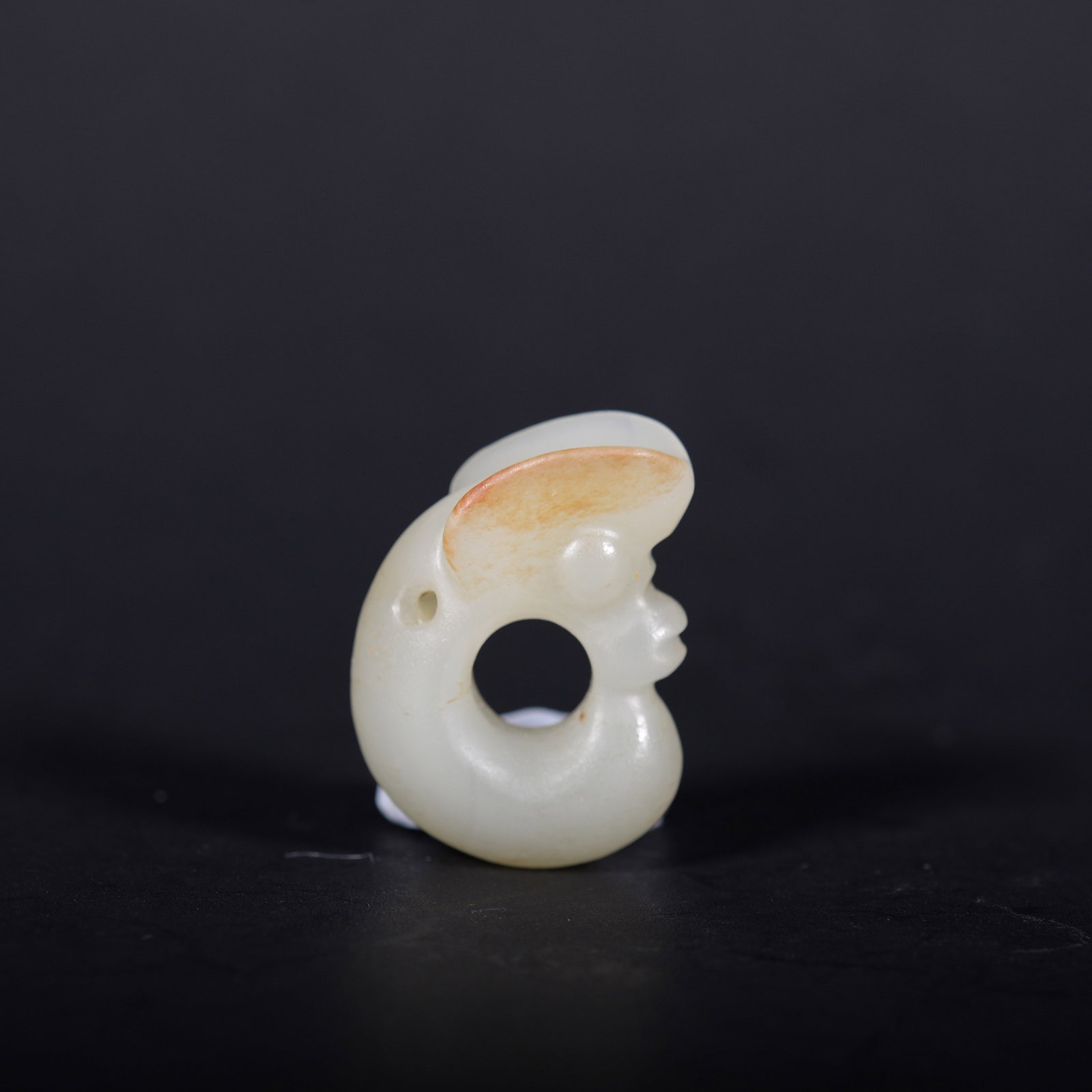Jade pendant: 3.3CM