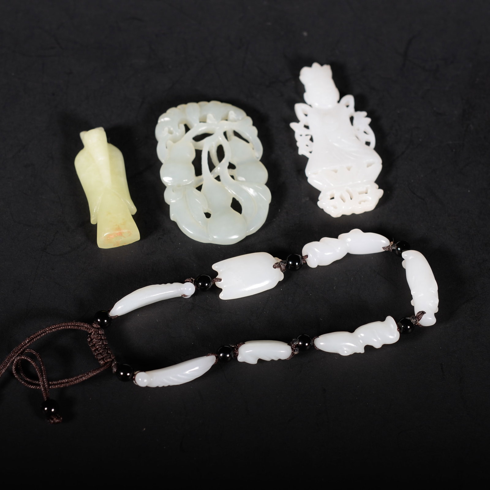 A set of jade carvings (1 of 6)
