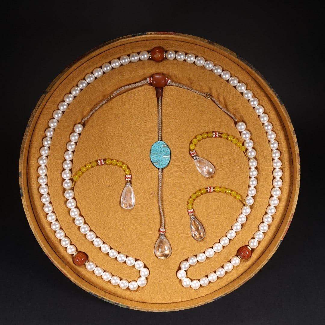 Pearl bead pendant: 1.3CM